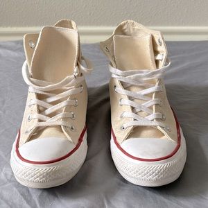 Classic Off White High Top Converse
